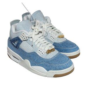Jordan 4 Retro TEX Family Denim Worn Blue IB6716-100 Women's Sneakers Size 9
